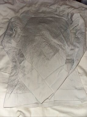 lululemon athletica Cream Lightweight Long Sleeve Pullover